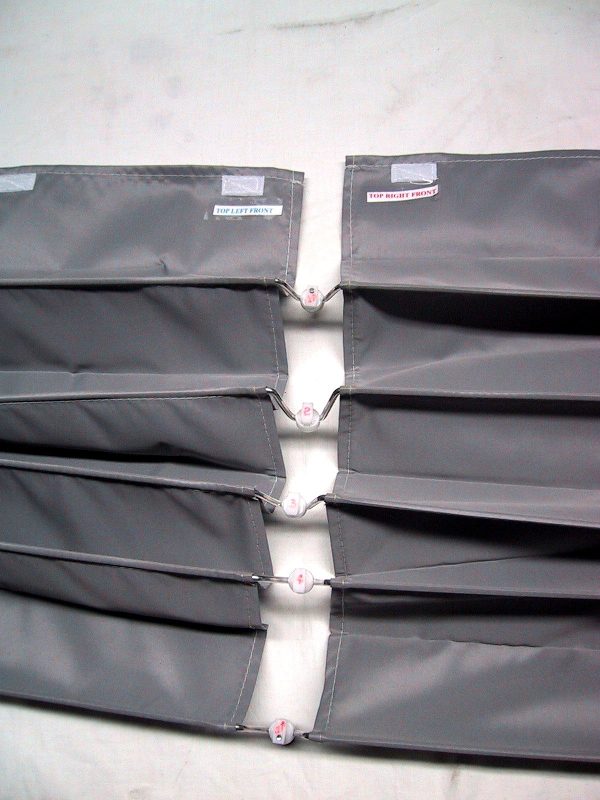 Replacement Fabric - FOR SINGLE SIDE ORDER ONE, FOR BOTH SIDES ORDER TWO